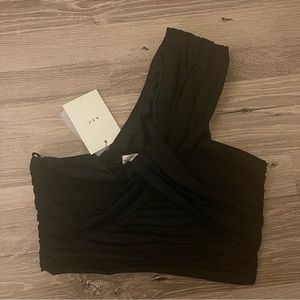 BNWT ALC Apollo Crop Top in Black, size 4